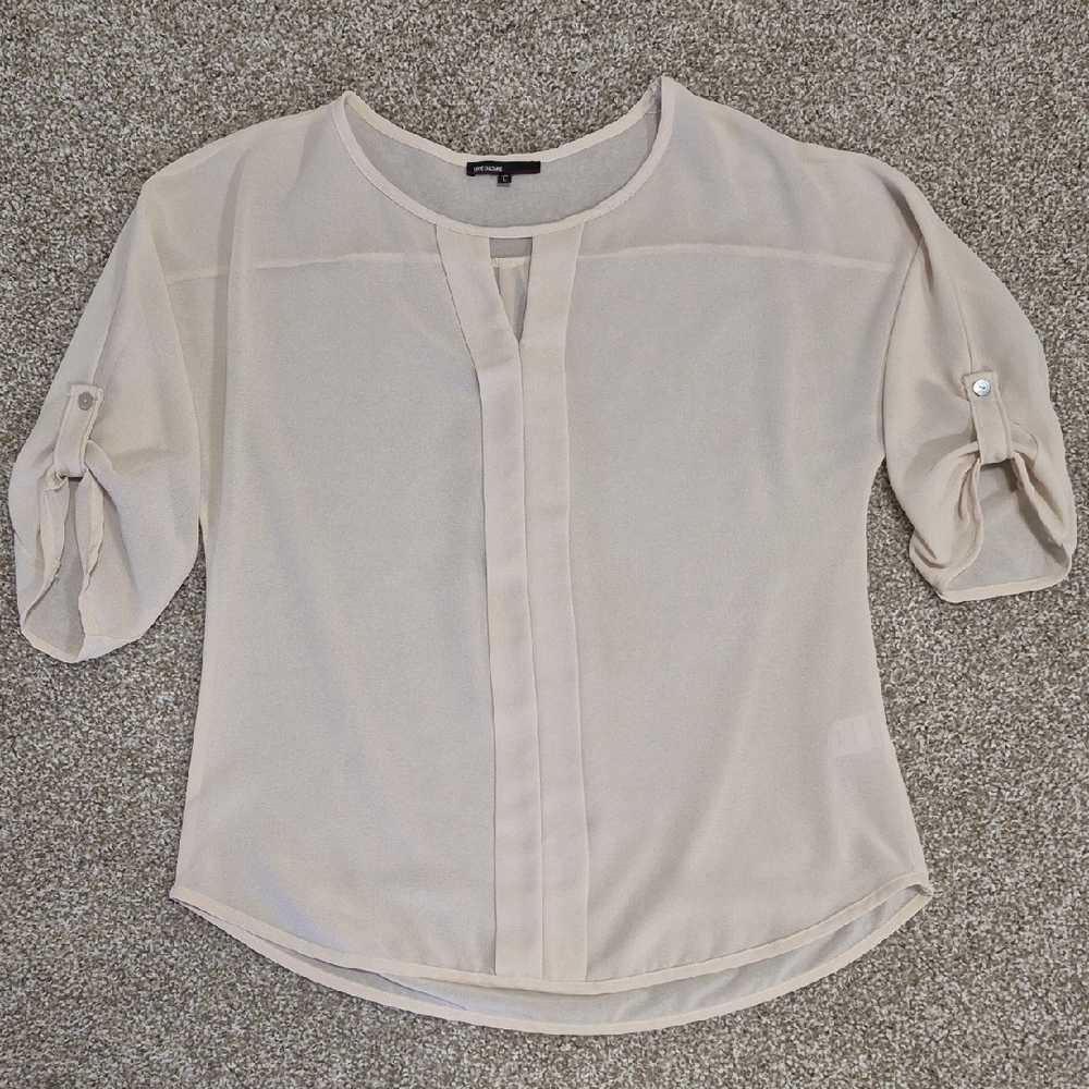 Love Culture Cream Blouse